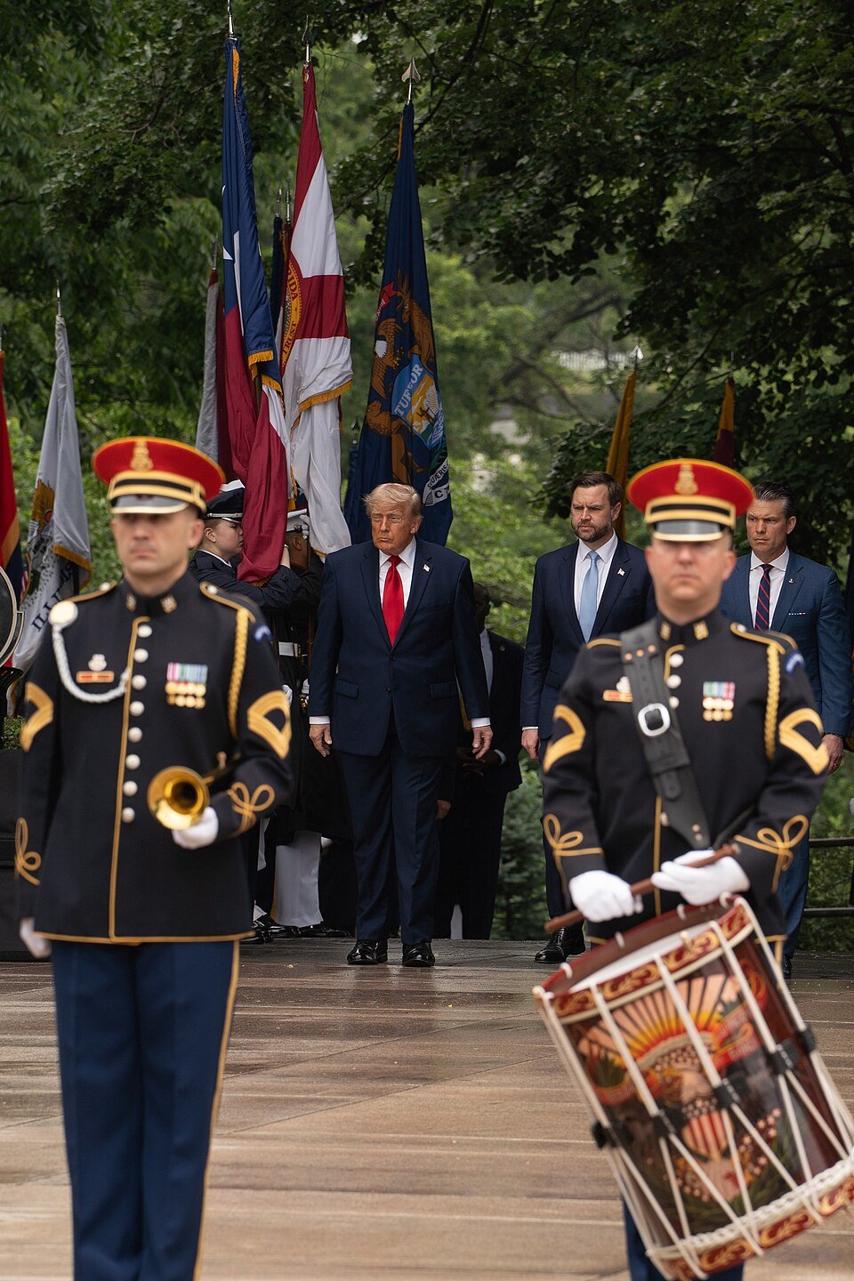 Trump uses 9/11 memorial speech to defend war in Iran